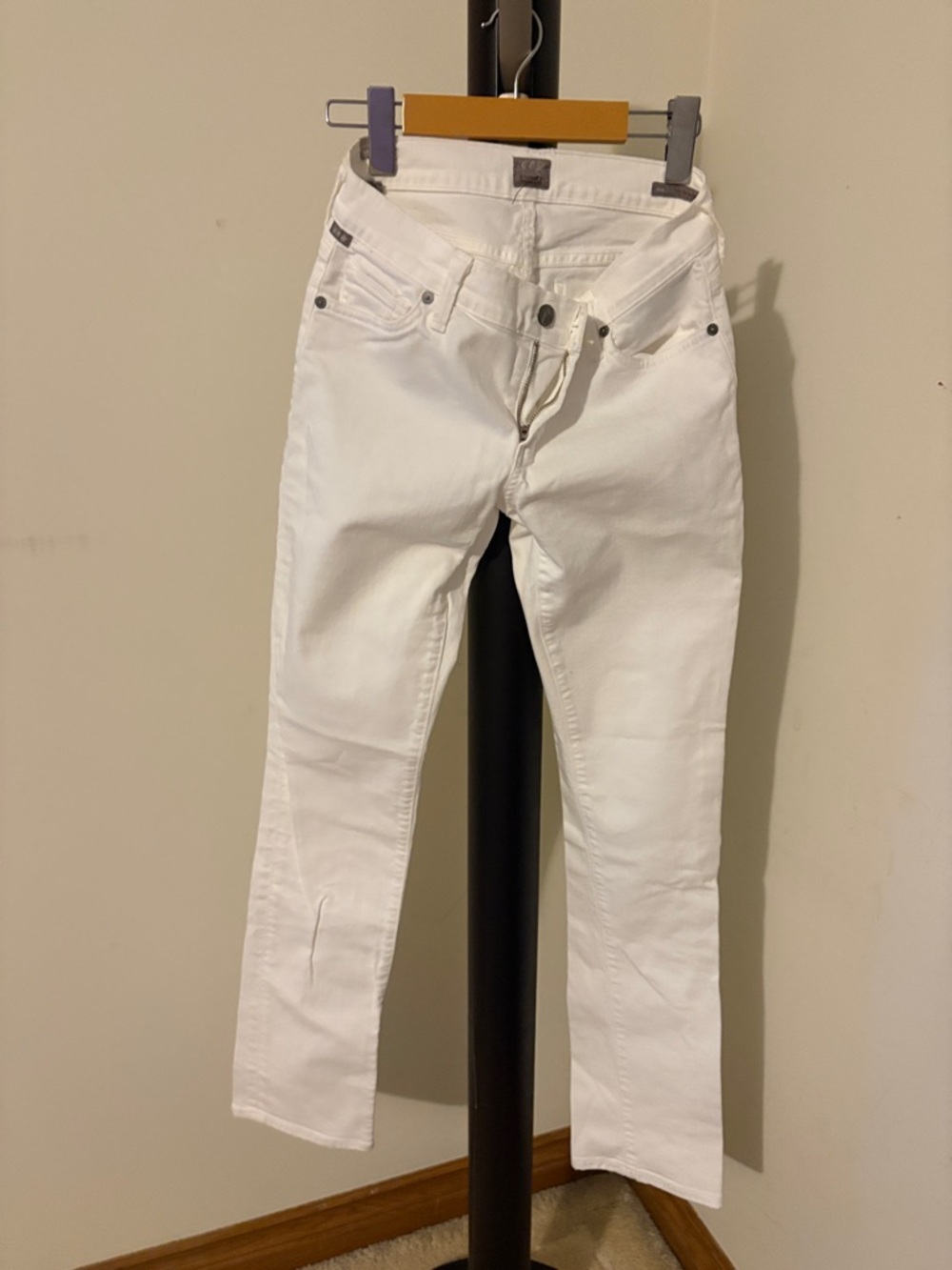 Citizens Of Humanity White Skinny Jeans
